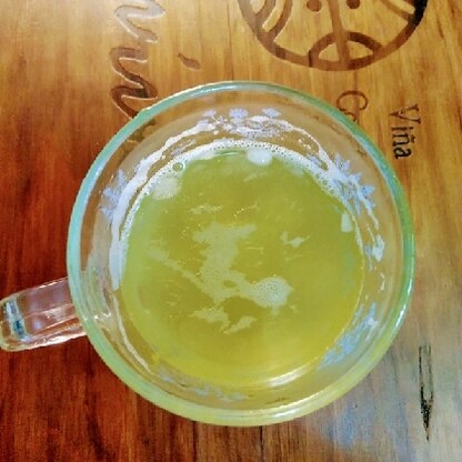 こんにちは♪
飲みながらなので全部氷溶けてしまった～
あっつーい日に是非！ってお気に入りに入れてたの(*'ω' *)やっと出番です♪美味しい緑茶ご馳走様でした♡